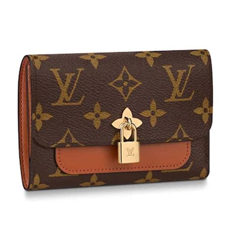 flower louis vuitton wallet|louis vuitton wallet women's.